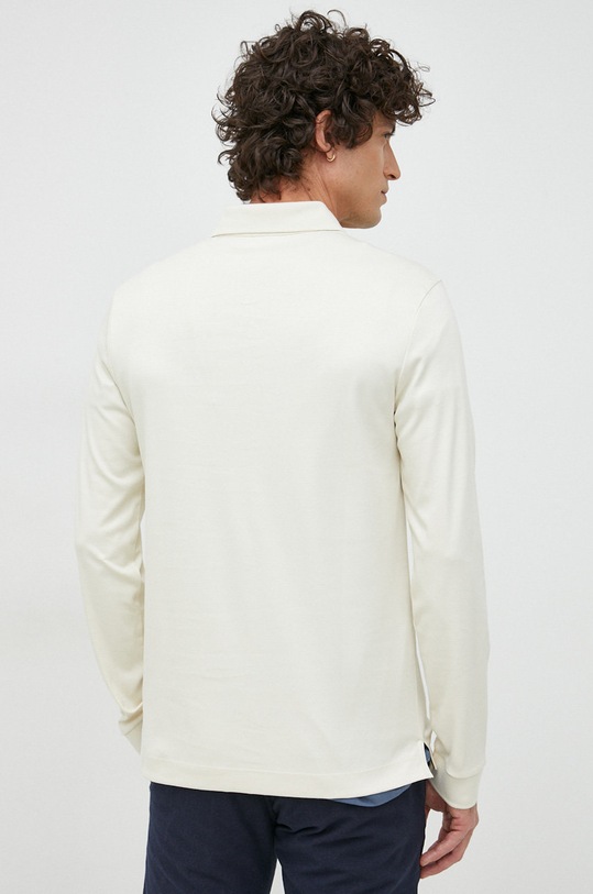 Odzież BOSS longsleeve bawełniany 50468392 beżowy