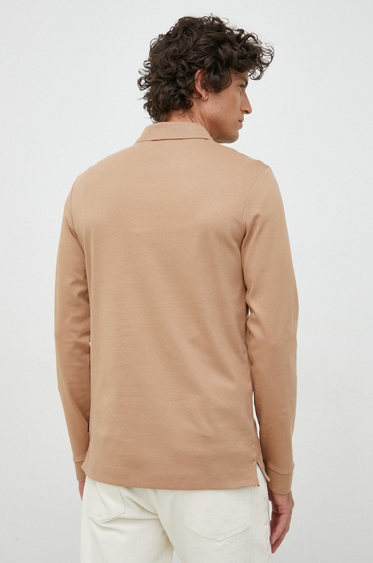 Odzież BOSS longsleeve bawełniany Pado 30 50468392 beżowy