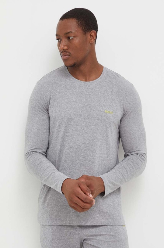 BOSS longsleeve lounge szary 50480541