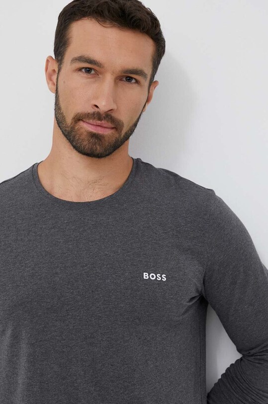 BOSS longsleeve lounge 50480541 szary