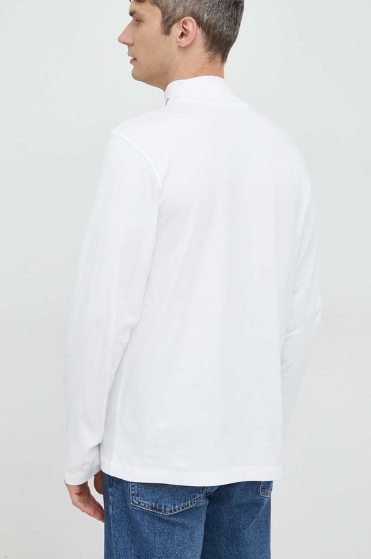 Одежда Хлопковый лонгслив Calvin Klein Jeans J30J321707.9BYY белый