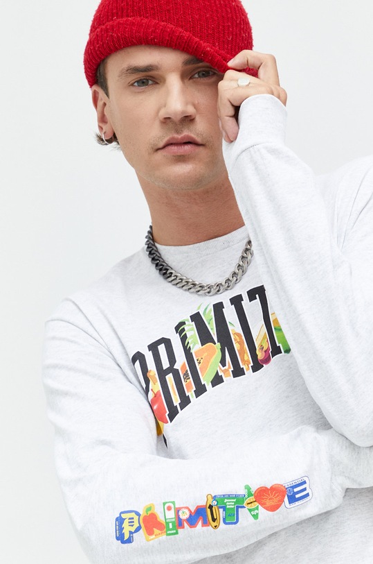 Лонгслив Primitive серый papfa2214.ashht