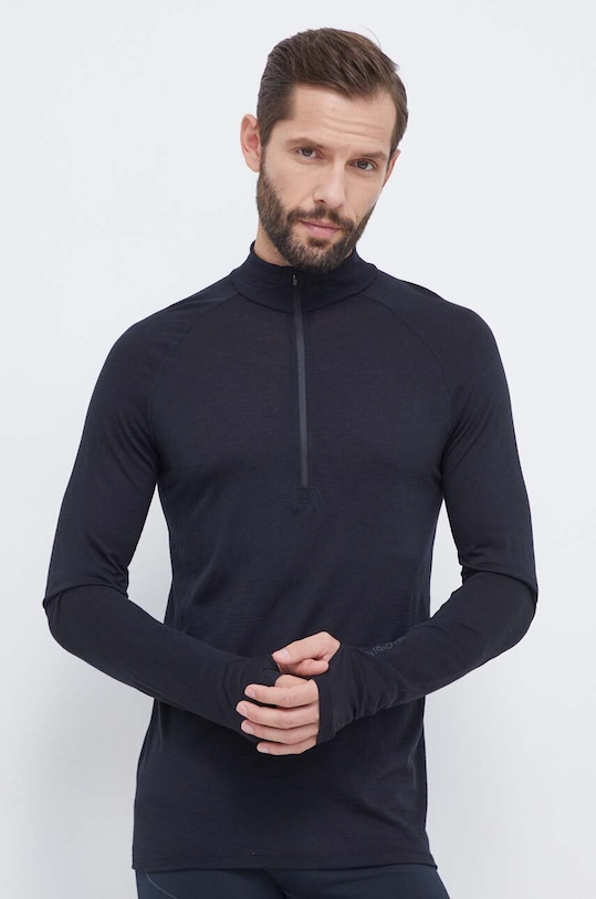 Houdini longsleeve funkcyjny Desoli Light Planet friendly czarny 840039