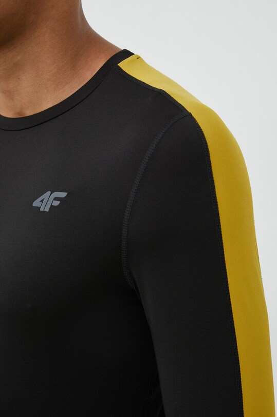 4F longsleeve treningowy H4Z22.TSMLF010 czarny