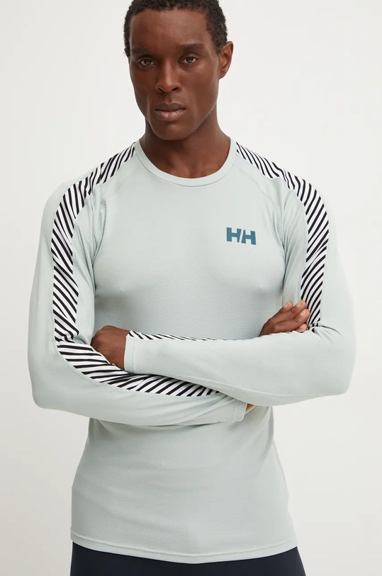 Helly Hansen longsleeve funkcyjny LIFA ACTIVE Planet friendly zielony 49412