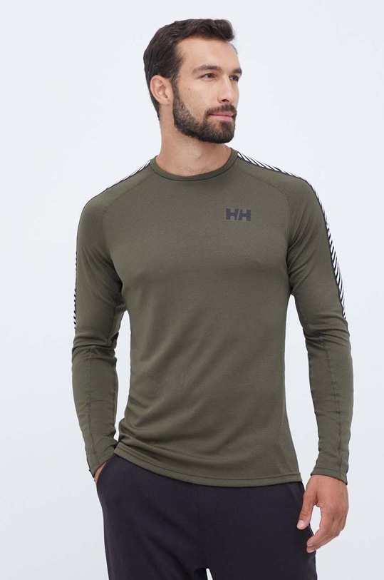 Funkční triko s dlouhým rukávem Helly Hansen Lifa Active zelená 49412
