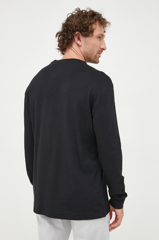 Odzież Polo Ralph Lauren longsleeve bawełniany 710671467001 czarny