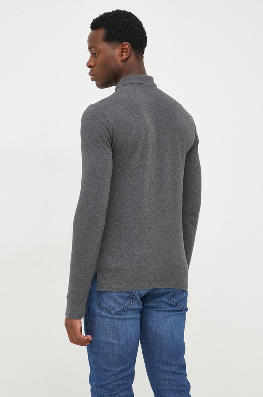 Odzież Polo Ralph Lauren longsleeve bawełniany 710681126074 szary