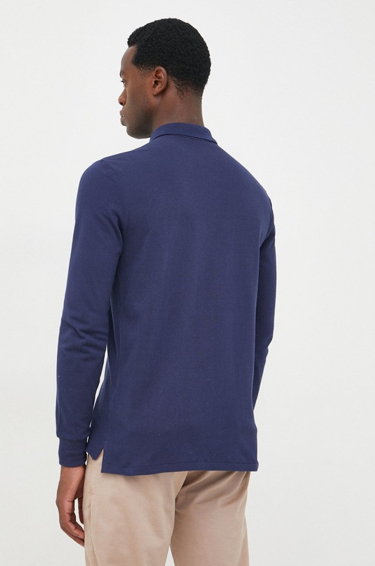 Odzież Polo Ralph Lauren longsleeve bawełniany 710814438003 granatowy