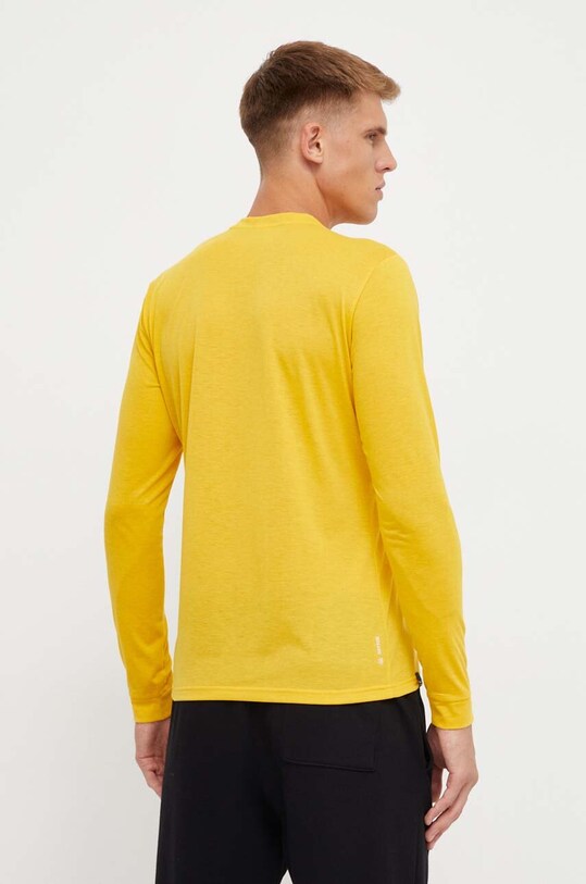 Odzież Salewa longsleeve sportowy Solidlogo 00.0000027340 żółty