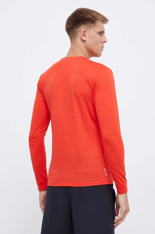 Odzież Salewa longsleeve sportowy Solidlogo 00.0000027340 czerwony