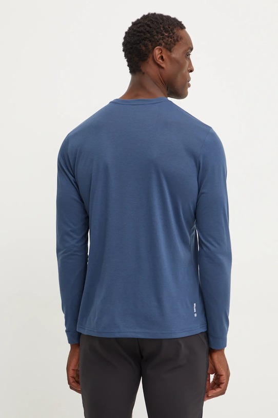 Odzież Salewa longsleeve sportowy Solidlogo 00.0000027340 niebieski