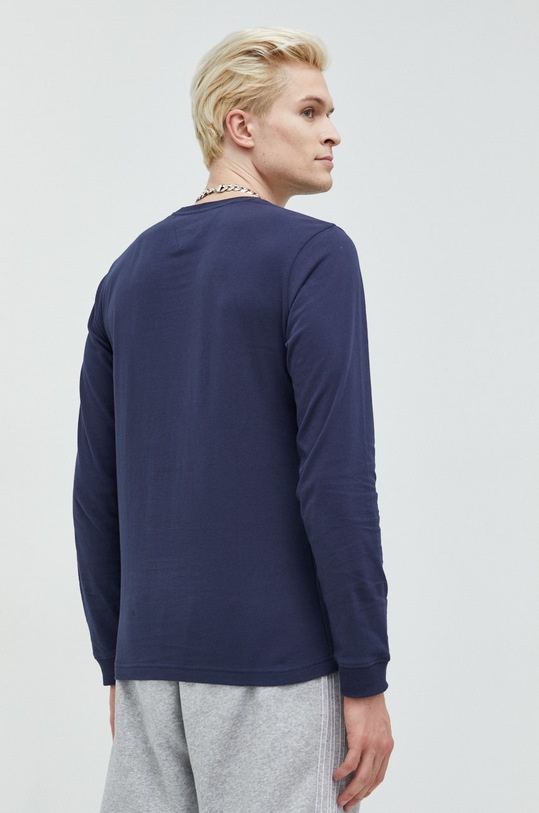 Tommy Jeans longsleeve bawełniany granatowy DM0DM13228.9BYY