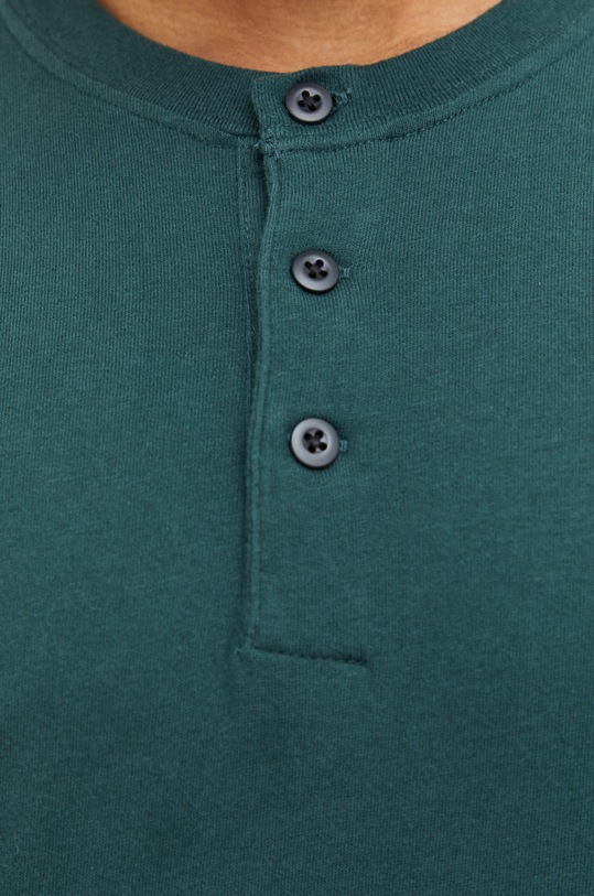 Abercrombie & Fitch longsleeve bawełniany KI124.3413.330 zielony