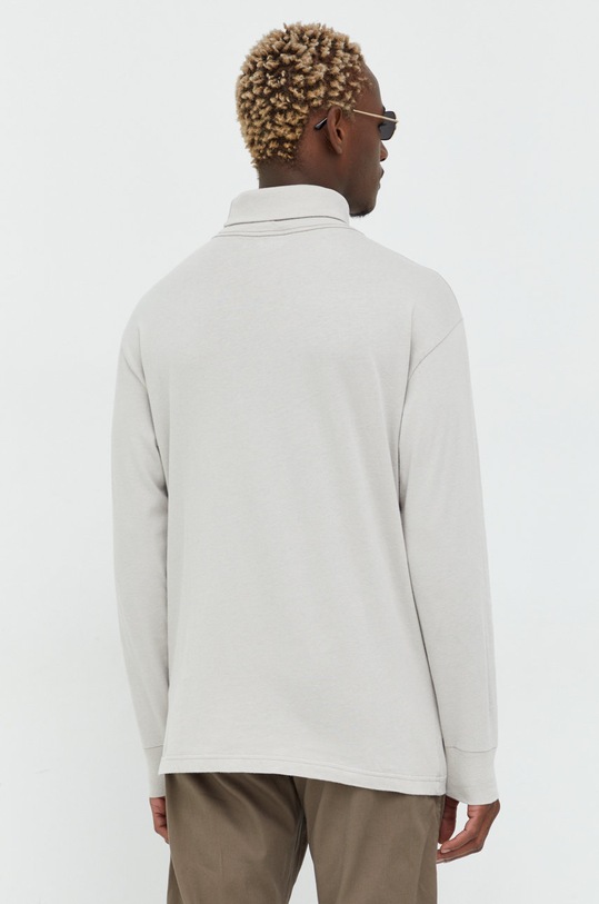 Odzież Abercrombie & Fitch longsleeve bawełniany KI124.3414.400 beżowy