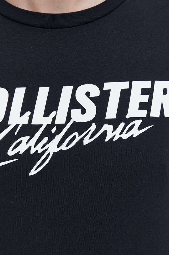 Bavlnené tričko s dlhým rukávom Hollister Co. KI323.2294.100
