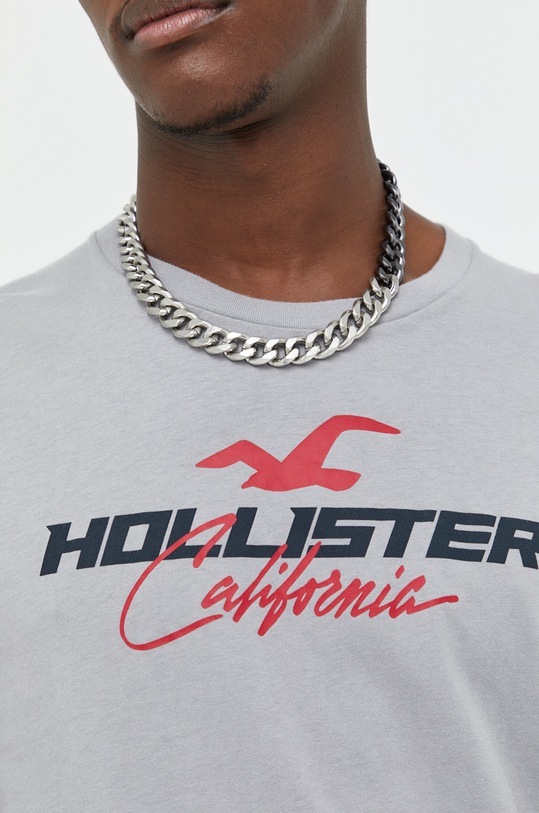 Pamučna majica dugih rukava Hollister Co. KI323.2295.100