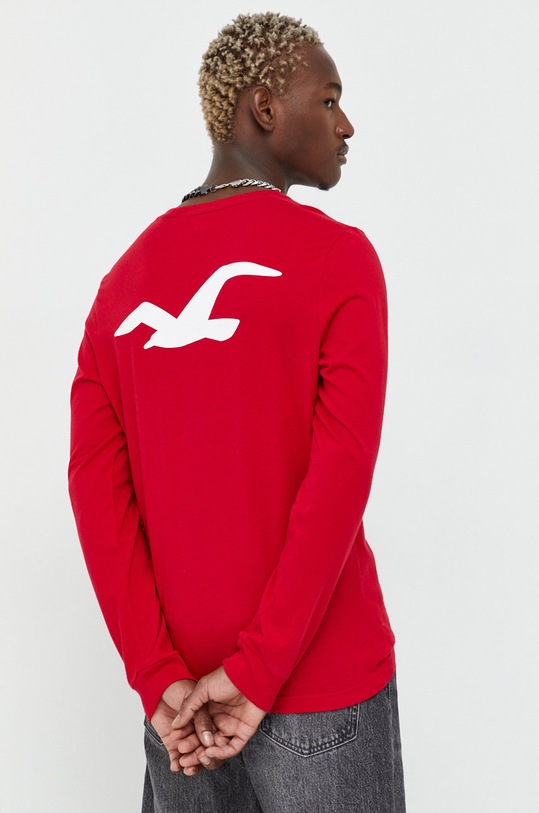 Pamučna majica dugih rukava Hollister Co. KI323.2295.100