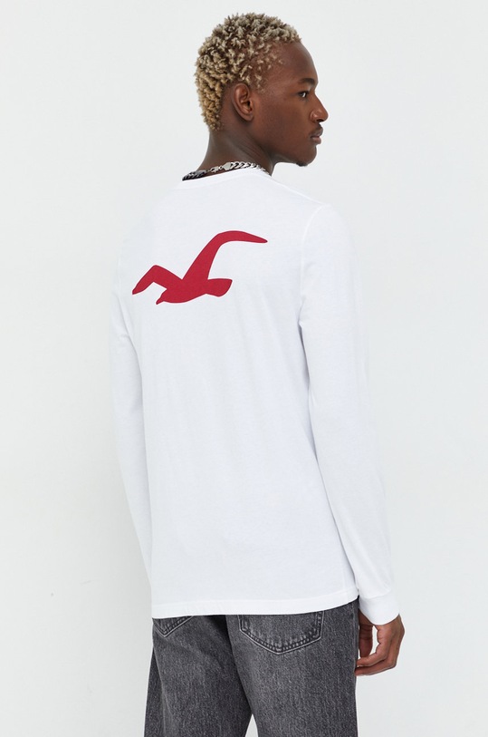 Pamučna majica dugih rukava Hollister Co. KI323.2295.100