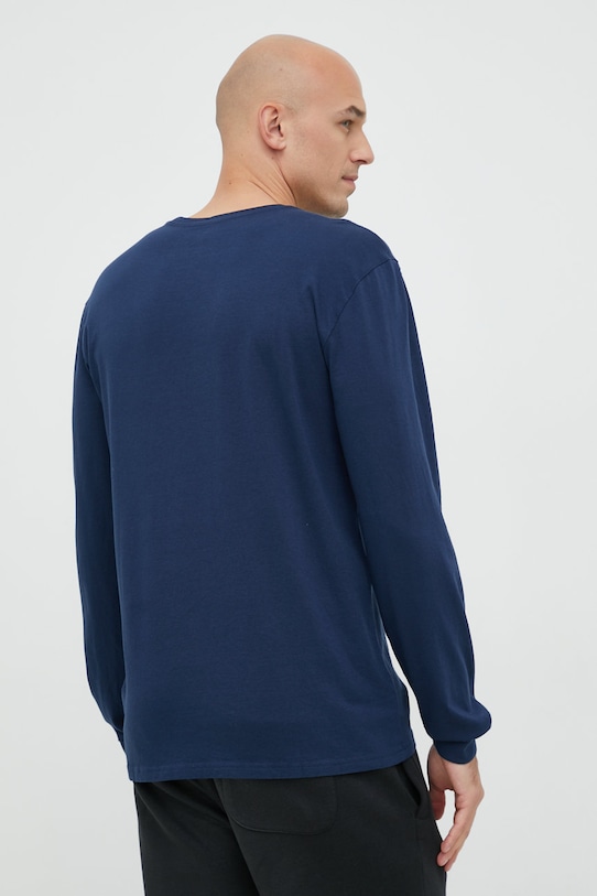 Burton longsleeve din bumbac 20393101400 bleumarin