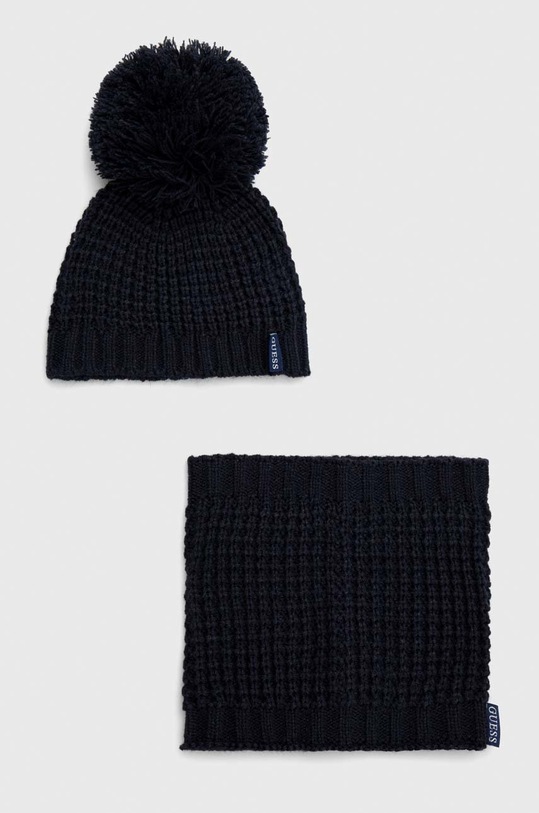 Παιδικός σκούφος και κολλάρο λαιμού Guess άλλο σκούρο μπλε I2BZ00.Z32V0