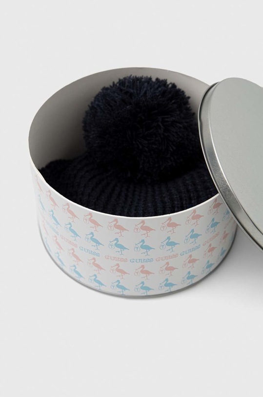 Παιδικός σκούφος και κολλάρο λαιμού Guess I2BZ00.Z32V0 σκούρο μπλε