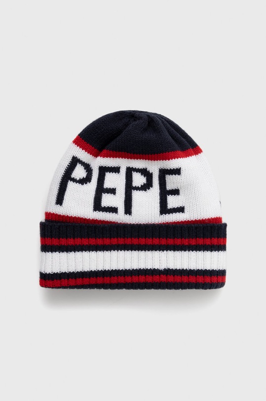 Dětska čepice Pepe Jeans hrubá námořnická modř PB060103.594