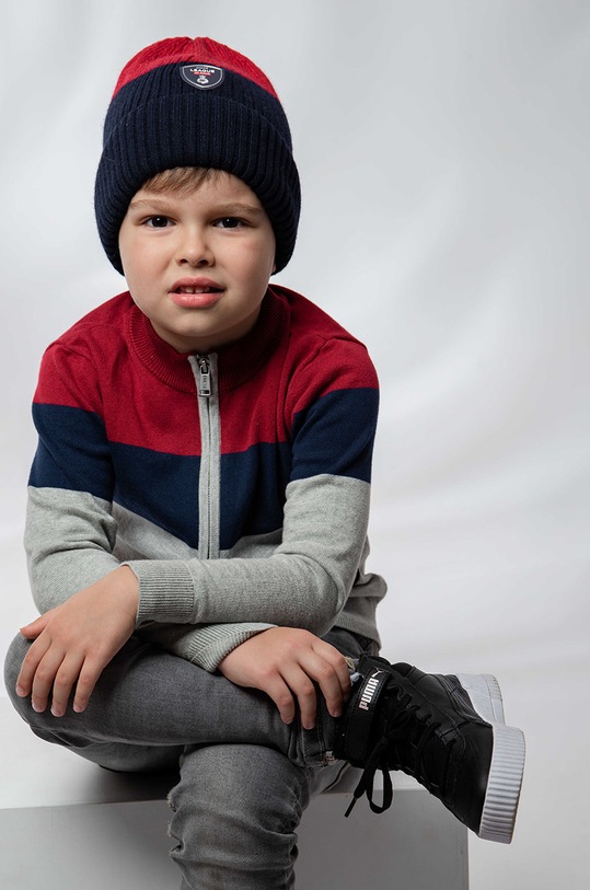 Băieți Jamiks caciula copii HERMANNI..JZF065.B burgundia