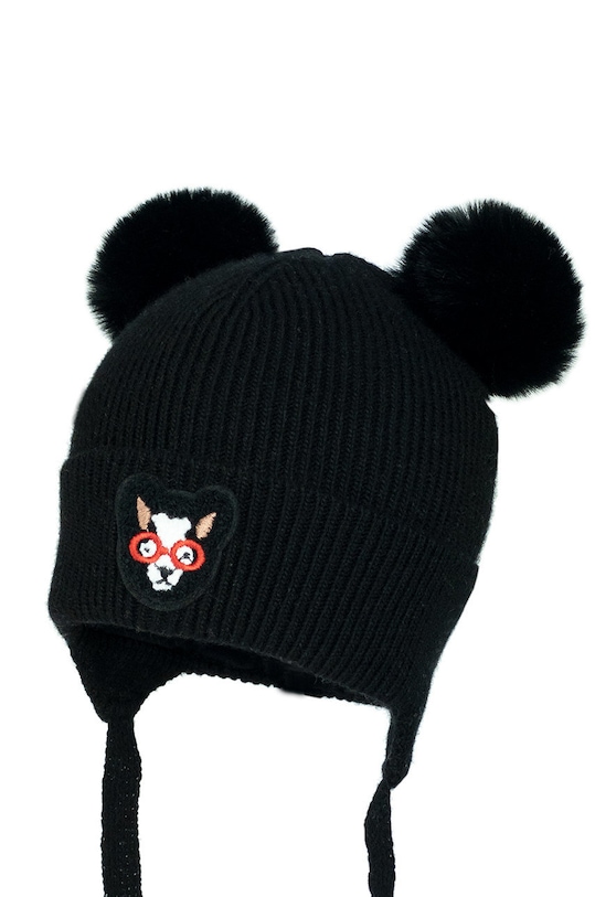 Jamiks caciula copii imprimeu negru MARTIN.IIA.JZF198.B