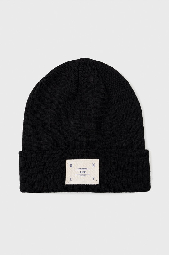 Only caciula imprimeu negru 15207174.Black