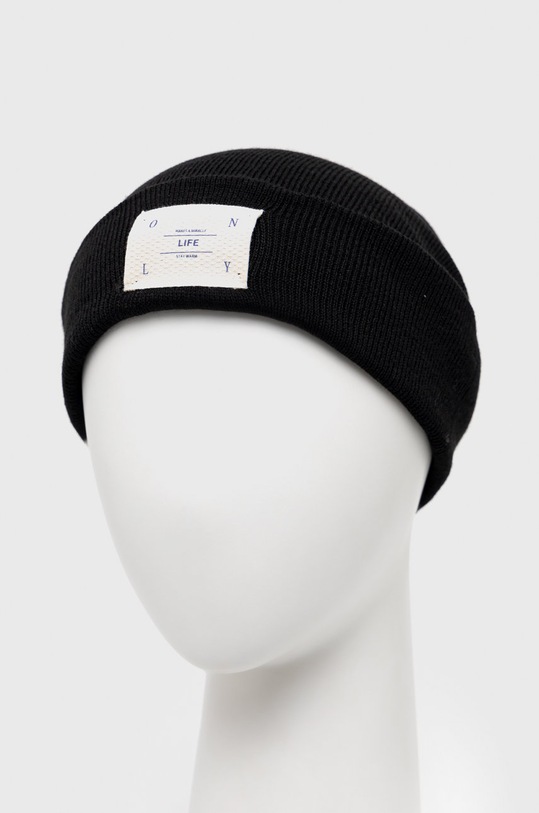 Only czapka 15207174.Black czarny AW22