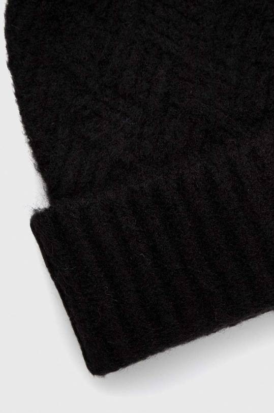 Akcesoria Only czapka z domieszką wełny 15270050.Black czarny
