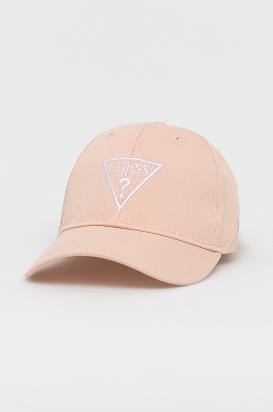 Guess sapca din bumbac bumbac portocaliu V2YZ03.WO08O