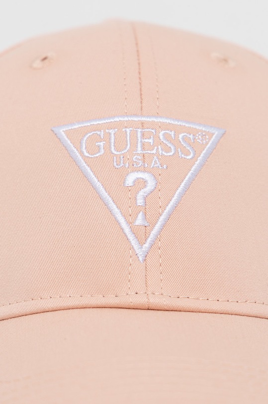 Guess czapka bawełniana V2YZ03.WO08O pomarańczowy SS23