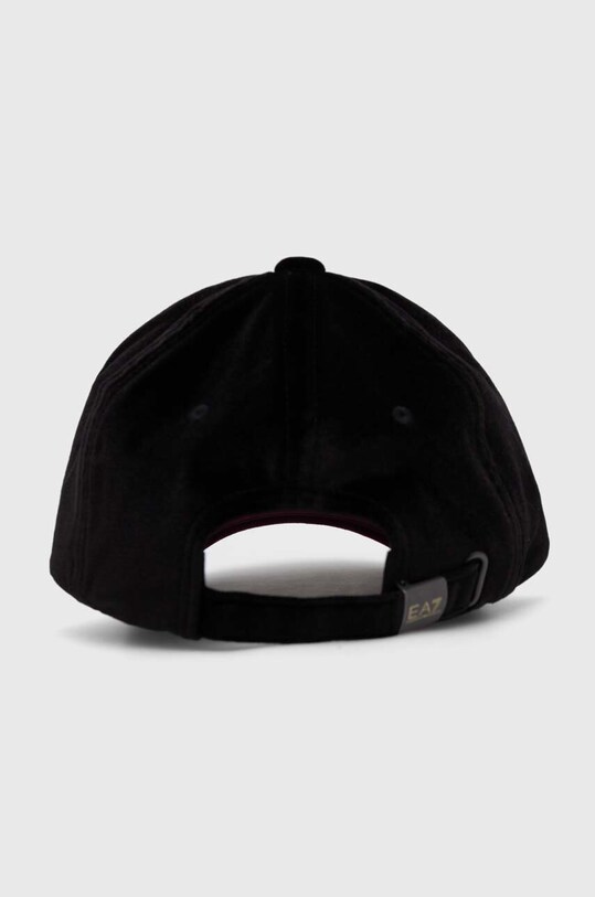 EA7 Emporio Armani czapka z daszkiem 280048.2F100 czarny AW22