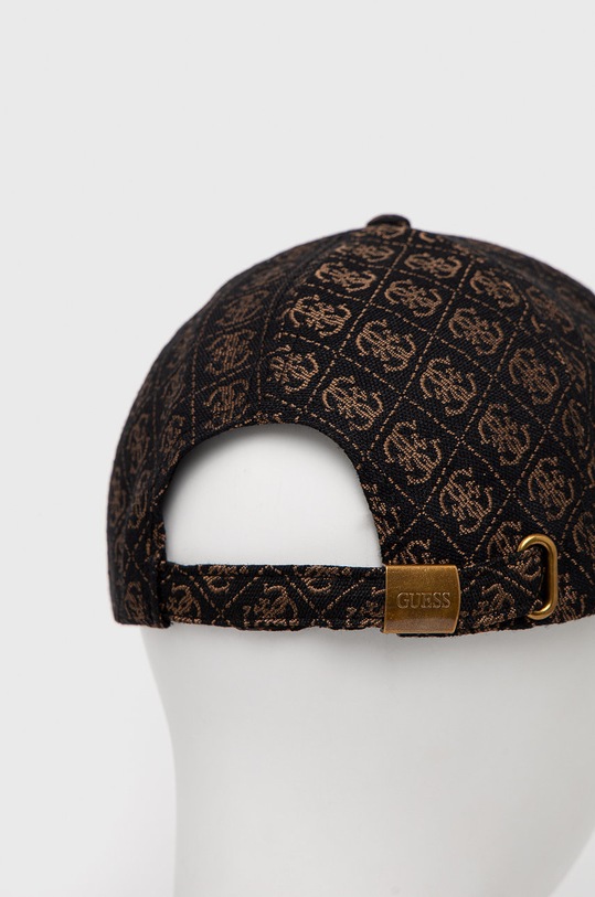 Doplnky Čiapka Guess AVIANA AW8860.POL01 hnedá