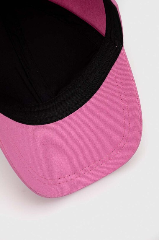 Paul Smith czapka bawełniana różowy W1A.852DT.JZEBRA