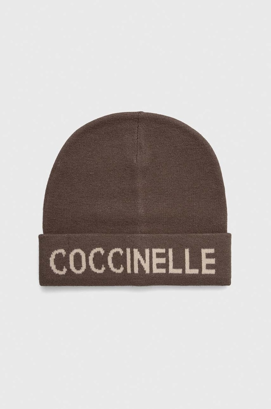 Шапка Coccinelle средно дебел зелен E7.MY5.37.01.01