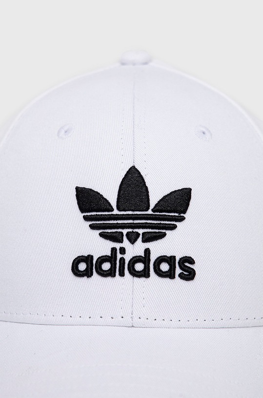 adidas Originals șapcă de baseball din bumbac FJ2545 alb AW22