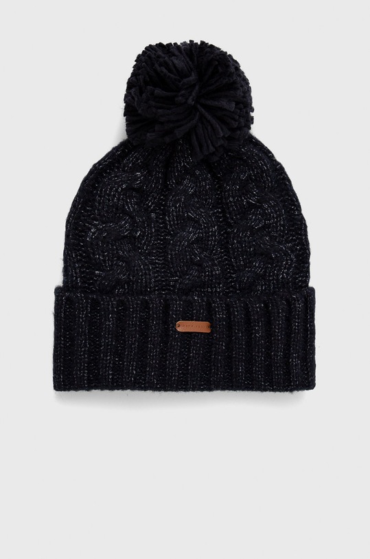 Kapa Pepe Jeans bez uzorka mornarsko plava PL040335.594