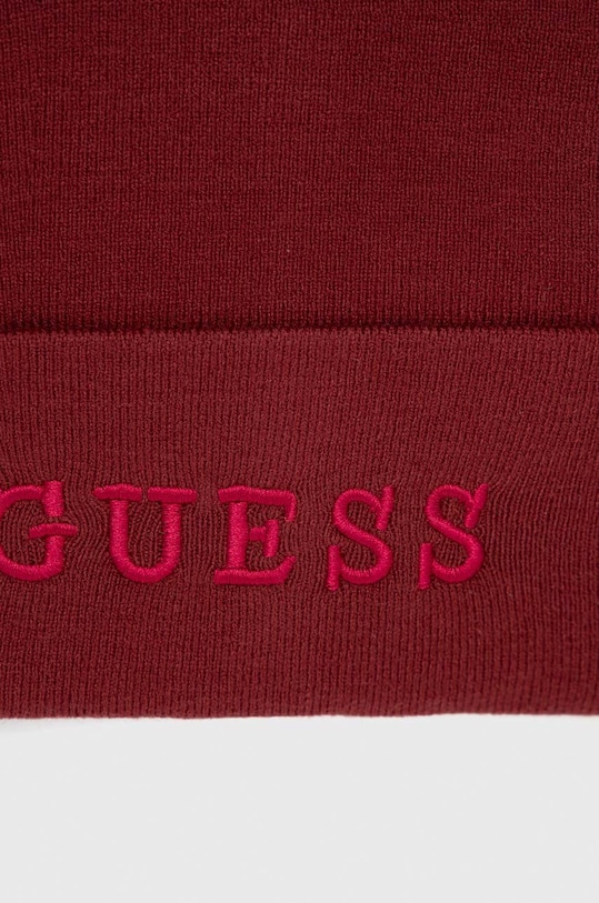 Akcesoria Guess czapka AW9251.WOL01 bordowy