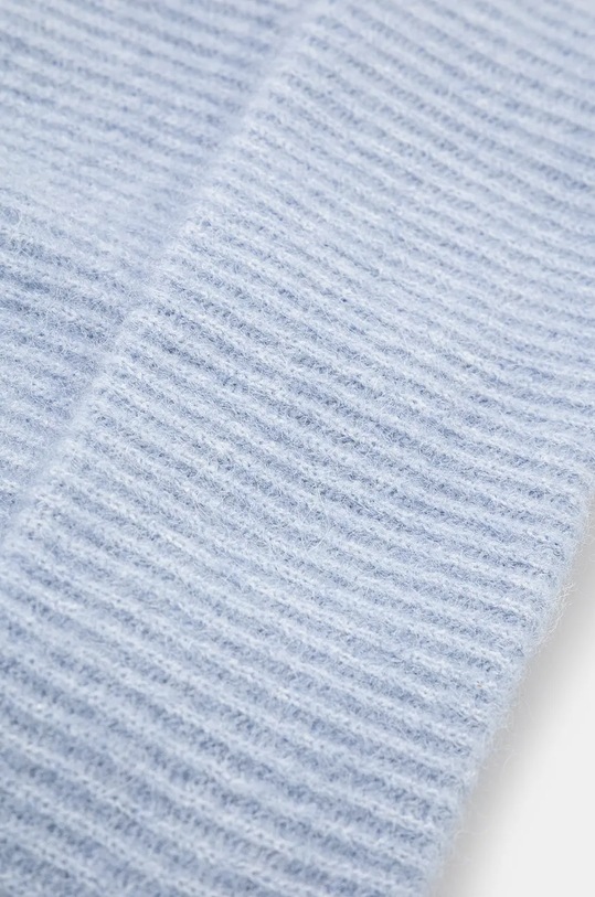 Samsoe Samsoe wool beanie F16407300 blue SS25