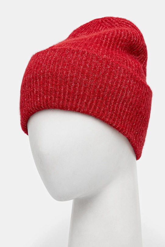 Akcesoria Samsoe Samsoe czapka wełniana F16407300 czerwony