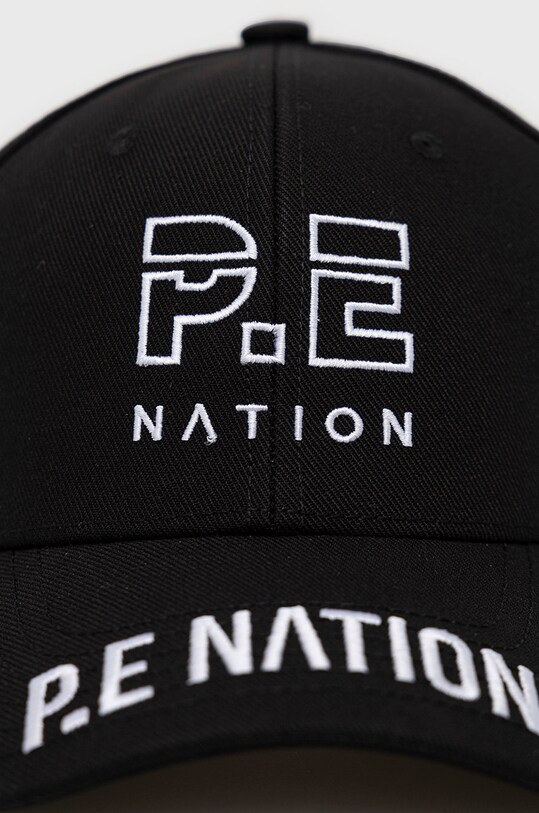 P.E Nation czapka z daszkiem 21PE3A181 czarny AW22