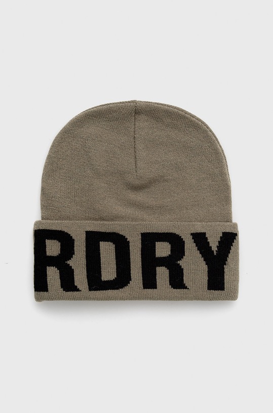 Superdry czapka pozostałe zielony Y9010996A.7YE