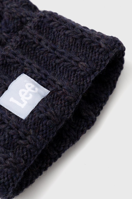 Doplnky Čiapka s prímesou vlny Lee LP504625 tmavomodrá