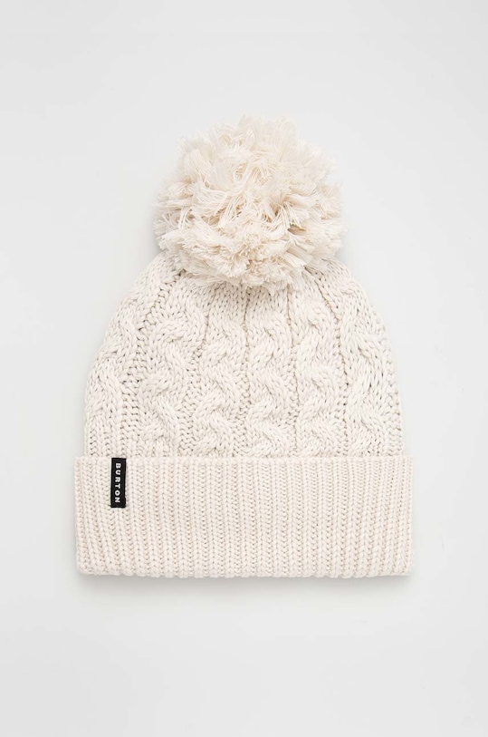 Čepice Burton Zipy s příměsí vlny bílá 23446100100