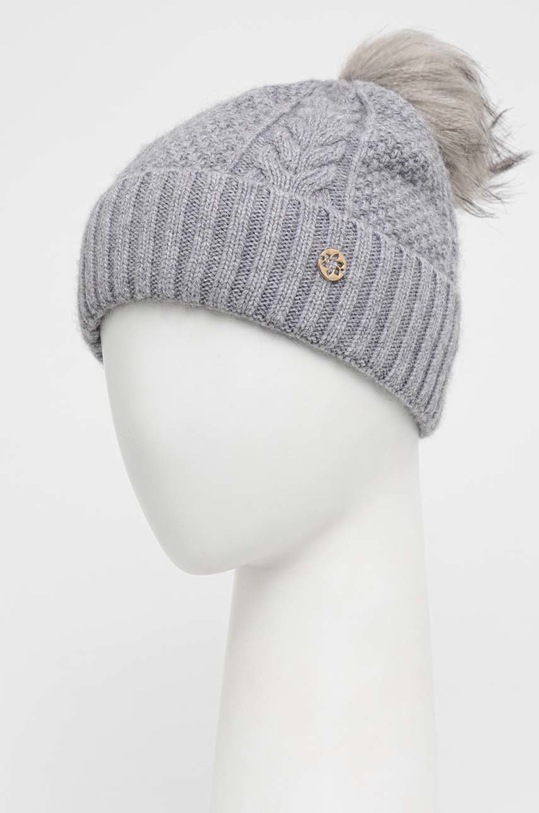 Granadilla sapka gyapjú keverékből Docroux JG5677.J04 szürke AW22