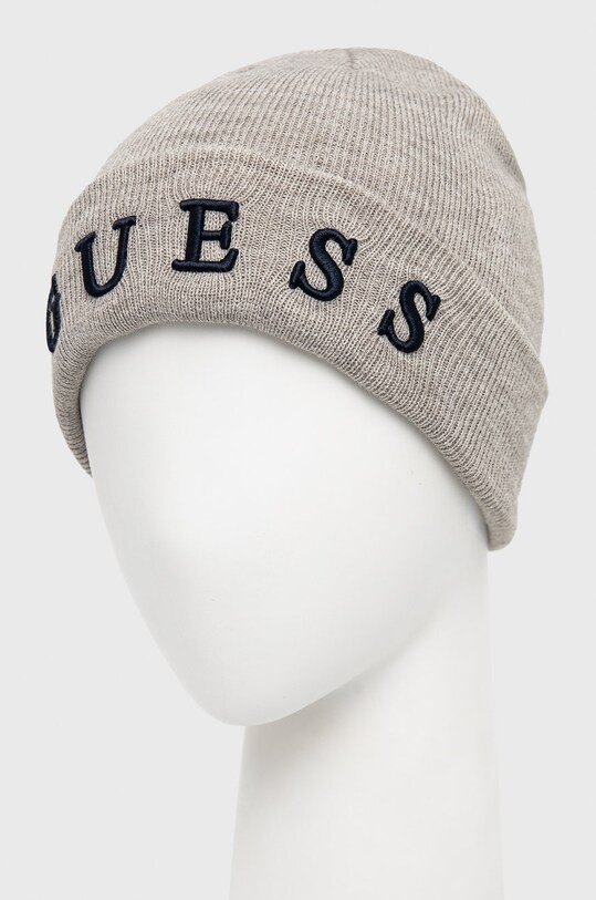 Guess czapka z domieszką wełny dziecięca H0YZ00.Z1RK0.9BYY szary AW22