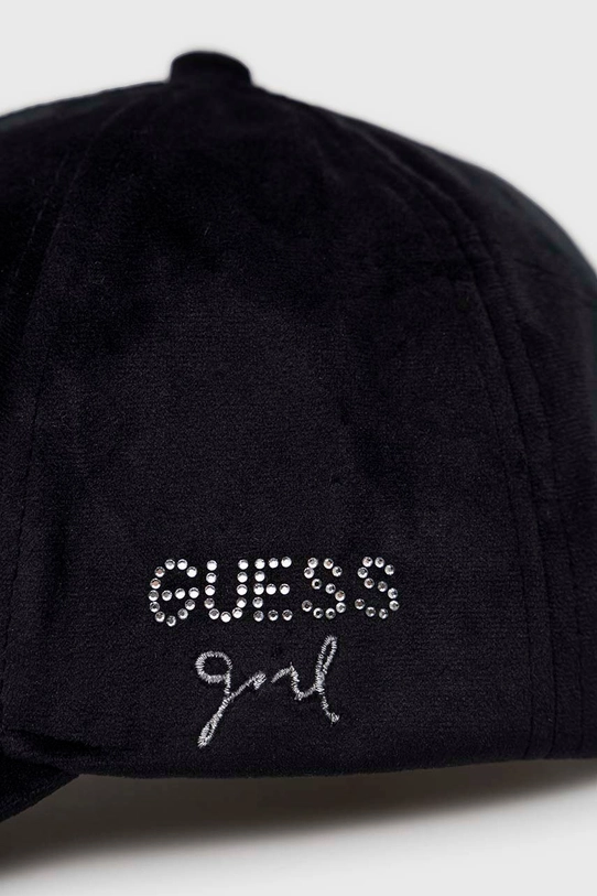 Παιδικό καπέλο μπέιζμπολ Guess AGNOT3.PO224 μαύρο AW22